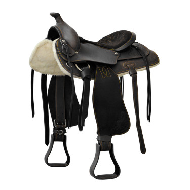 Selle Prime Lakota avec siège en daim Selle Prime Lakota avec siège en daim