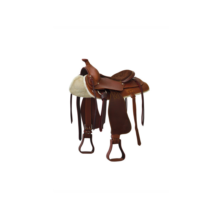 Selle Prime Lakota avec siège en daim Selle Prime Lakota avec siège en daim