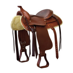 Selle western Prim Lakota cuir Marron Selle western Prim Lakota cuir Marron