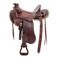 Selle western ranch Lakota SB Marron Selle western ranch Lakota SB Marron