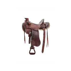 Selle western ranch Lakota SB Marron