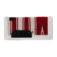 Tapis de selle navajo synthétique Burioni RN1-LTE Multi-couleurs