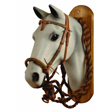 Set bosal Pool's en cuir tressé D488 Set bosal Pool's en cuir tressé D488