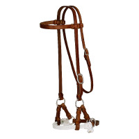 Side-pull western Pool's 2raw en cuir Side-pull western Pool's 2raw en cuir