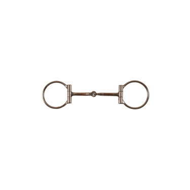 Mors western en D Pool's acier inoxydable inserts en cuivre Mors western en D Pool's acier inoxydable inserts en cuivre