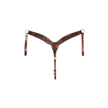Collier de chasse western Pool's Flower Marron