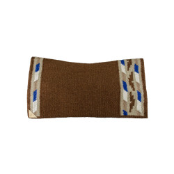 Tapis de selle western Pool's Star-pro en laine  38 x 34 cm RN5-LTB Multi-couleurs Tapis de selle western Pool's Star-pro en laine  38 x 34 cm RN5-LTB Multi-couleurs