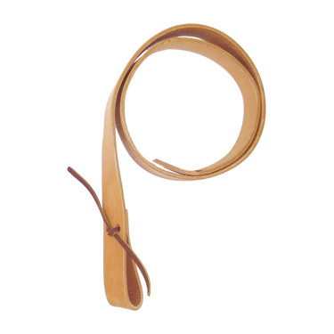 Sanglon cuir long Lakota Naturel Marron