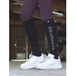 Chaussettes Equithème Dressage Noir / blanc Chaussettes Equithème Dressage Noir / blanc