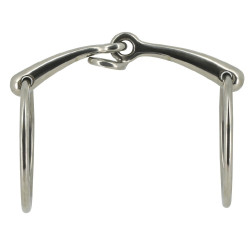 Mors 2 anneaux Metalab inox arret Mors 2 anneaux Metalab inox arret