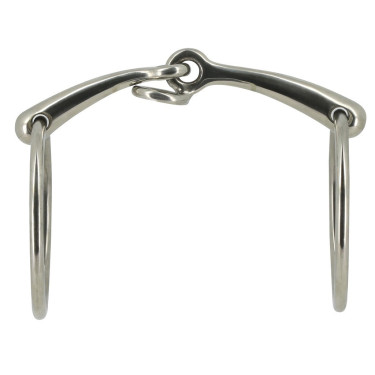 Mors 2 anneaux Metalab inox arret Mors 2 anneaux Metalab inox arret