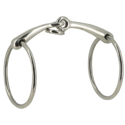 Mors 2 anneaux Metalab inox arret Mors 2 anneaux Metalab inox arret