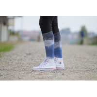 Chaussettes Equithème Havana Bleu / rose