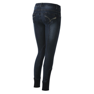 Jean femme Equithème Texas Bleu denim Jean femme Equithème Texas Bleu denim