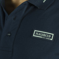 Polo enfant Veliko Flags & Cup Bleu marine