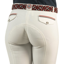 Pantalon France Collection femme Flags & Cup Blanc