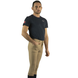 Pantalon Flags & Cup Tenevo homme Taupe Marron Pantalon Flags & Cup Tenevo homme Taupe Marron
