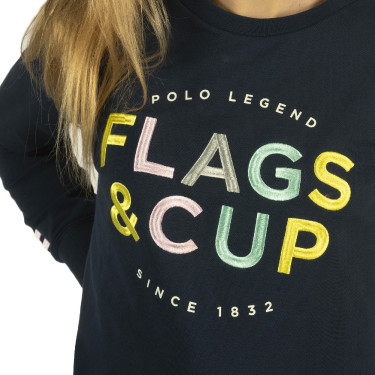 Sweat femme Veria Flags & Cup Sweat femme Veria Flags & Cup