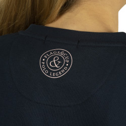 Sweat femme Veria Flags & Cup Bleu marine Sweat femme Veria Flags & Cup Bleu marine