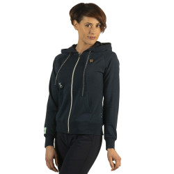 Sweat femme zip Naousa Flags & Cup