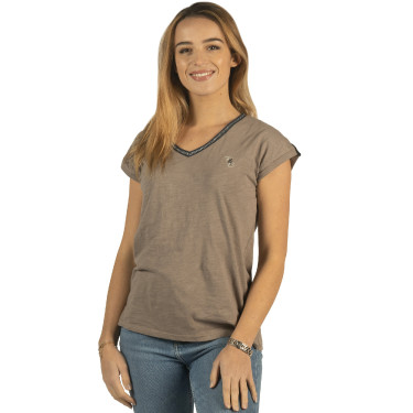 T-Shirt femme Janina Flags & Cup T-Shirt femme Janina Flags & Cup