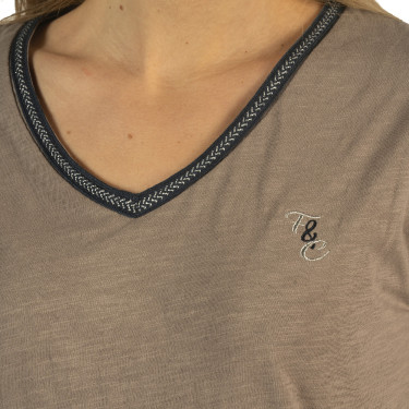 T-Shirt femme Janina Flags & Cup T-Shirt femme Janina Flags & Cup