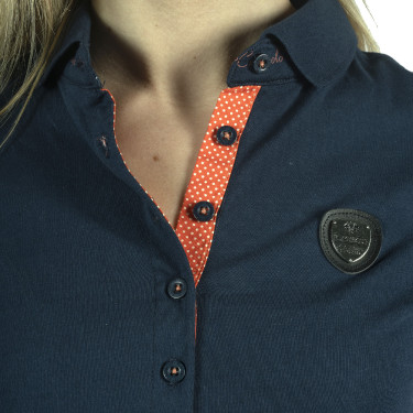 Polo femme Larissa Flags & Cup Polo femme Larissa Flags & Cup