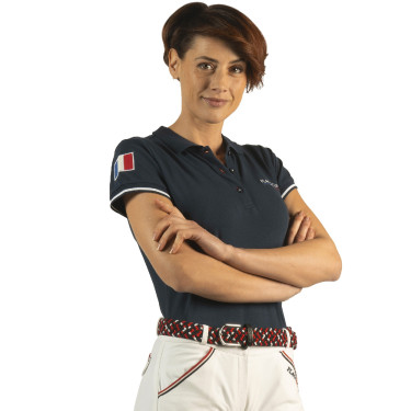 Polo femme France Collection Flags & Cup Polo femme France Collection Flags & Cup
