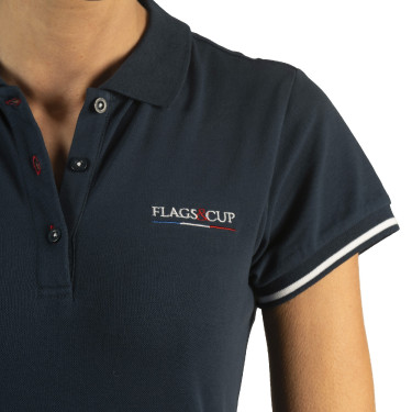 Polo femme France Collection Flags & Cup Polo femme France Collection Flags & Cup