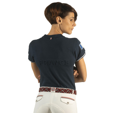 Polo femme France Collection Flags & Cup Polo femme France Collection Flags & Cup