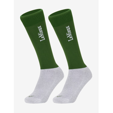 Chaussettes de concours My LeMieux 2 paires Vert chasseur