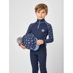 Toque Mini LeMieux pour casque Indigo Bleu Toque Mini LeMieux pour casque Indigo Bleu