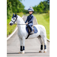 Toque Mini LeMieux pour casque Indigo Bleu