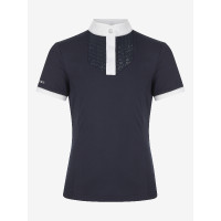Chemise de concours LeMieux Young Rider Belle Bleu marine