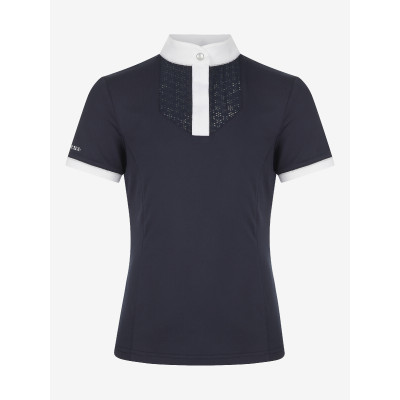 Chemise de concours LeMieux Young Rider Belle Bleu marine
