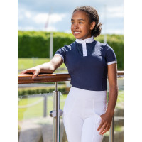 Chemise de concours LeMieux Young Rider Belle Blanc Chemise de concours LeMieux Young Rider Belle Blanc