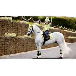 Tapis Mini LeMieux Suede Jump Square Kiwi Kaki