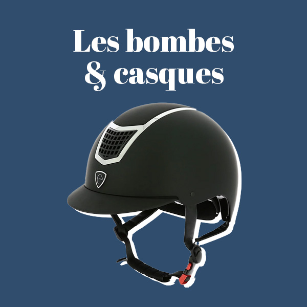 Casques et bombes d'équitation