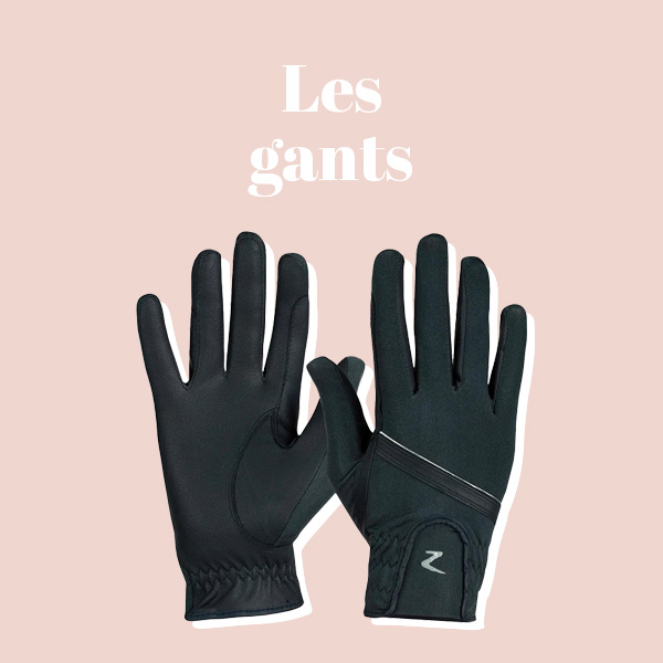 Les gants d'équitation