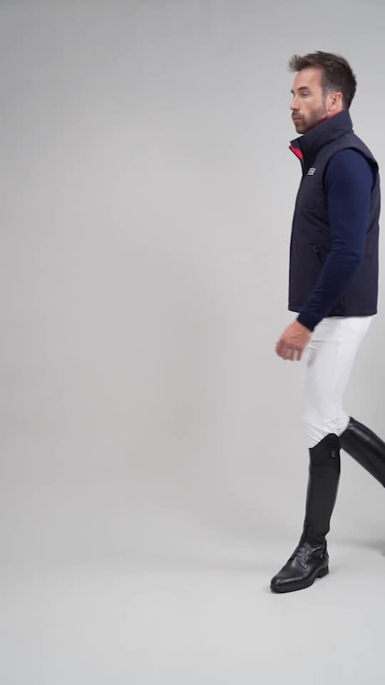 Harcour Atome Gilet France Marine (Navy)
