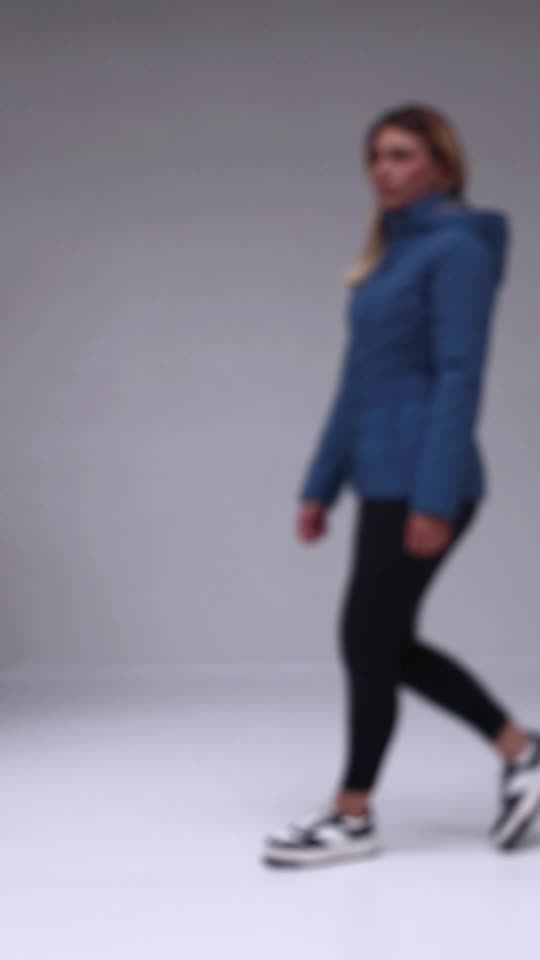 Harcour Jolina Parka Steel Blue