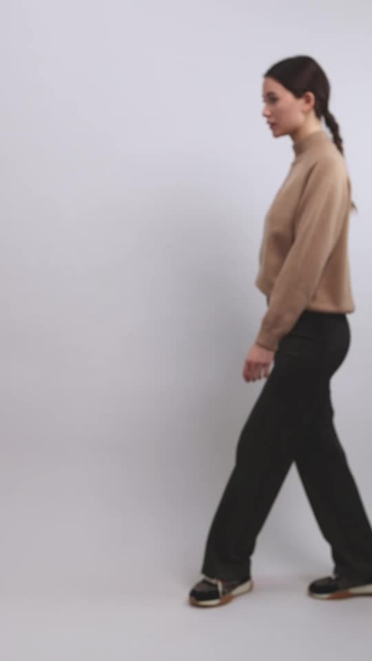 Harcour Poba Pantalon Tailleur Black Gold