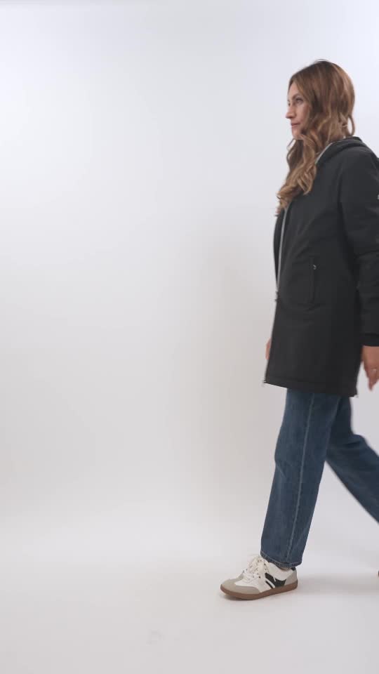 Harcour Abby Veste longue Noir (Black)