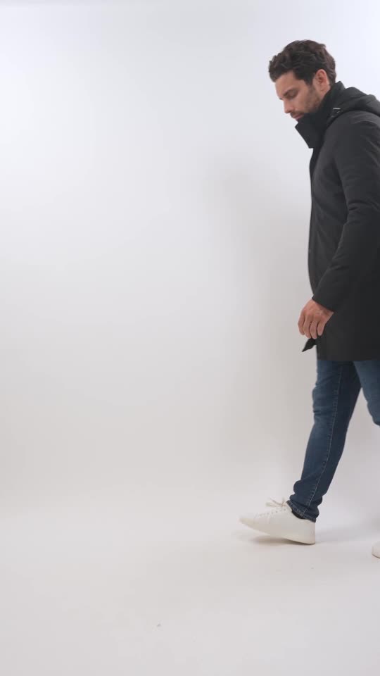 Harcour Achille Parka chaude Noir (Black)