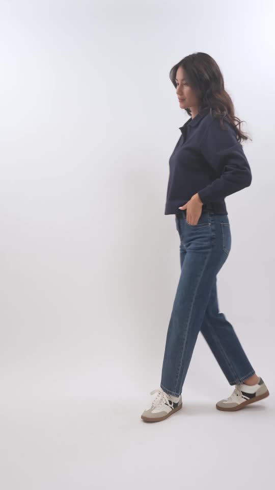 Harcour Alisson Polo Sweat Marine (Navy)