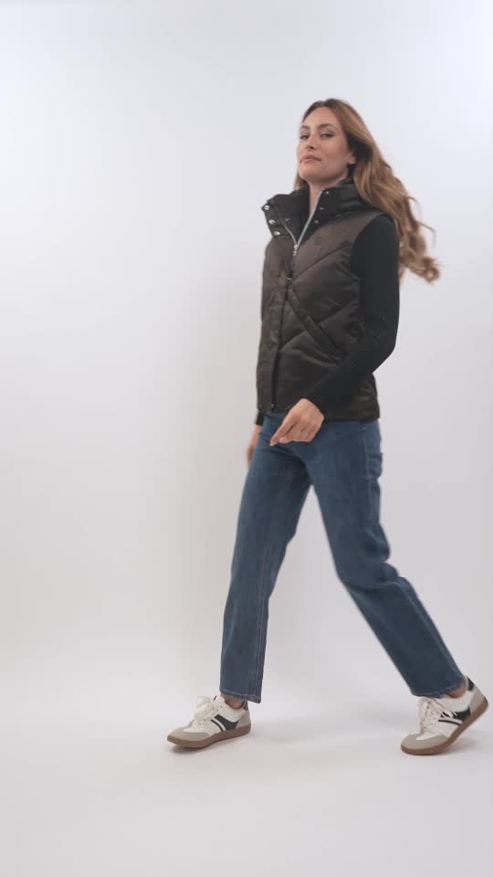 Harcour Auxane Gilet sans manches Cacao (Dark brown)