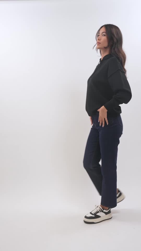 Harcour Plume Sweat à capuche Winter 25 Noir (Black)