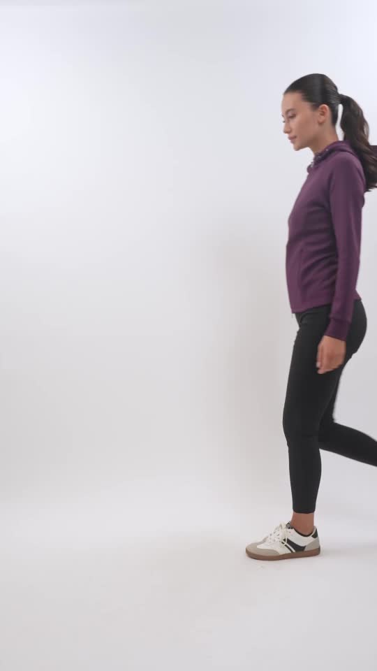 Harcour Ava Sweat technique zippé Figue (Dark purple)