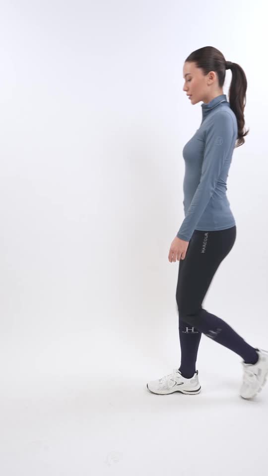 Harcour Breezi Polo Steel Blue