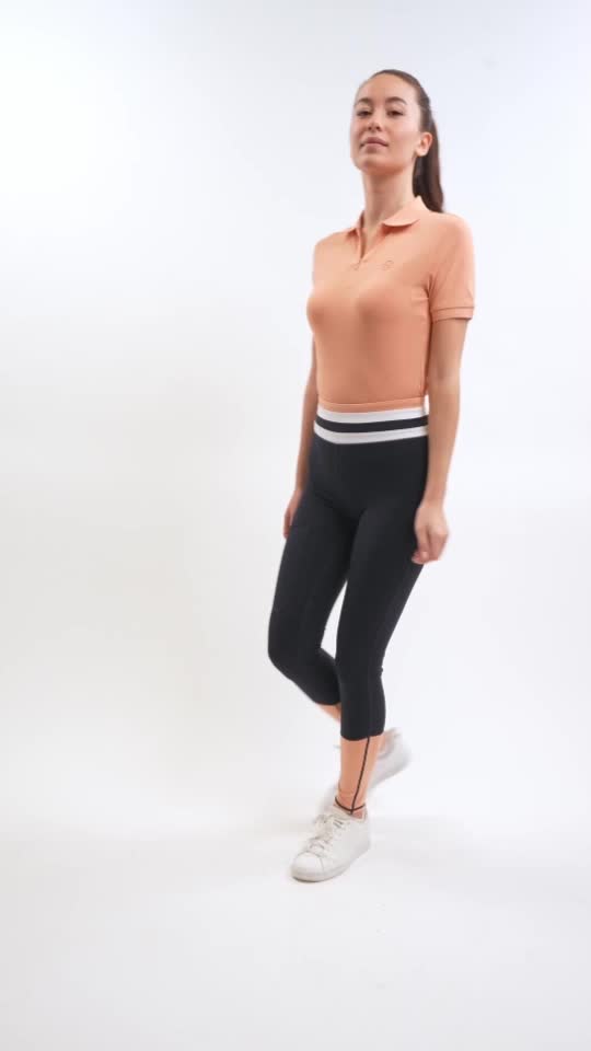 Harcour Brookie Legging Full seat Navy/Apricot